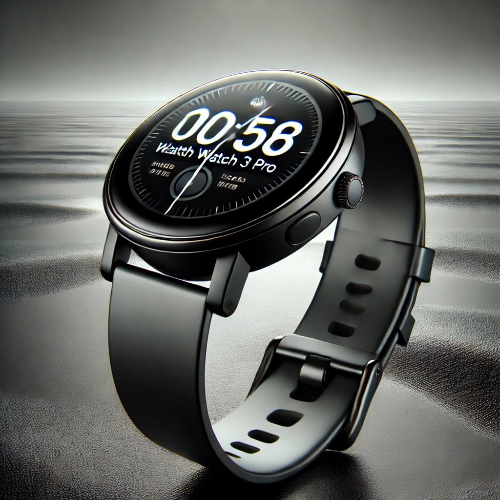 Realme Watch 3 Pro z dużym wyświetlaczem AMOLED, eleganckim designem i solidną konstrukcją.